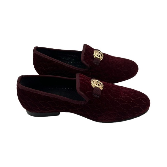 STACY ADAMS Valet Velvet Loafer Burgundy 8.5 main image 9